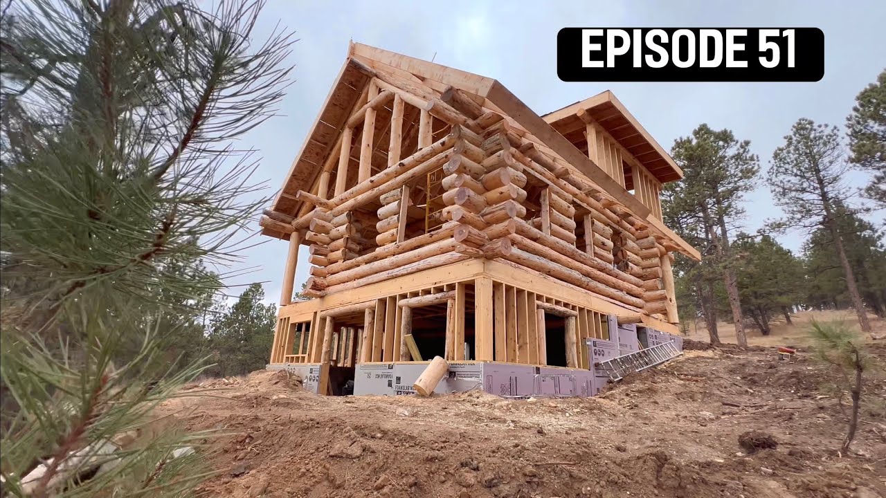 Building our own Log Home Homestead