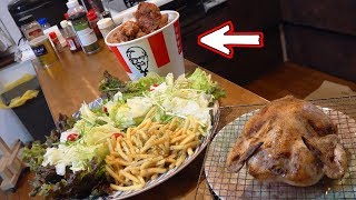 子供に嘘つく晩ごはん！【 ケンタッキーのフリをするザンギ 】