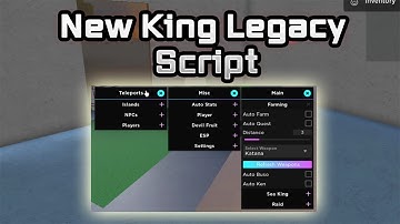 King Legacy Script - (Devil Fruit Collector, AutoFarm, Sea King farm & Raid Farm)