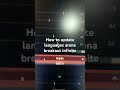 How to update languages arena breakout infinite