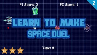 Make a Space Duel Game with Tynker (Part 2) screenshot 3
