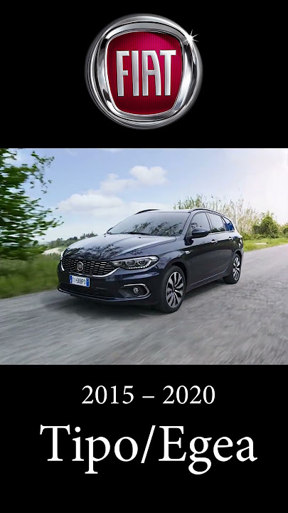 Fiat Tipo & Egea #Evolution | 1988 to Today 🚗✨