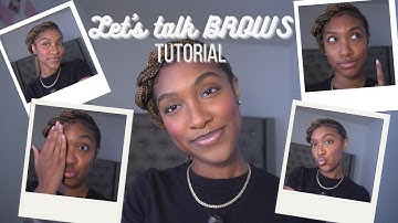 My Go-To Brow Routine 💅🏽 | Simple, Soft & Natural Look