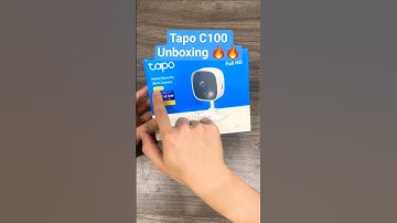 Tapo C100 Unboxing 🔥🔥 | 2MP FHD Indoor Wireless Camera 💥💥 #ytshorts #homesecuritycamera #unboxing
