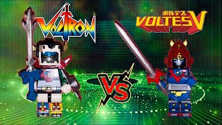 Voltron Vs Voltes V Building Block Mini Figures Unboxing