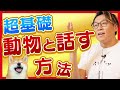 【基本】これが動物と話す方法!