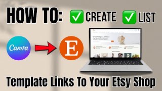 How to Create & List Editable Canva Templates on Etsy