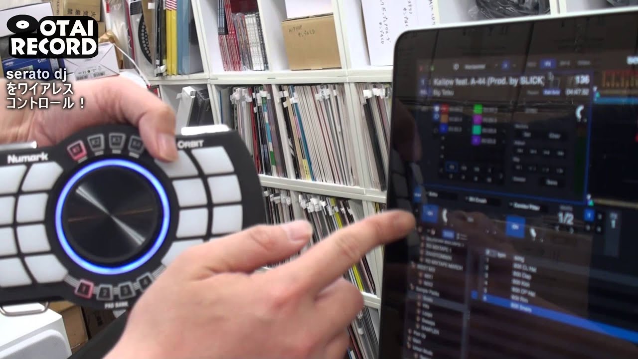 DJブースを飛び出してワイアレスプレイが可能に！SERATO DJでNUMARK