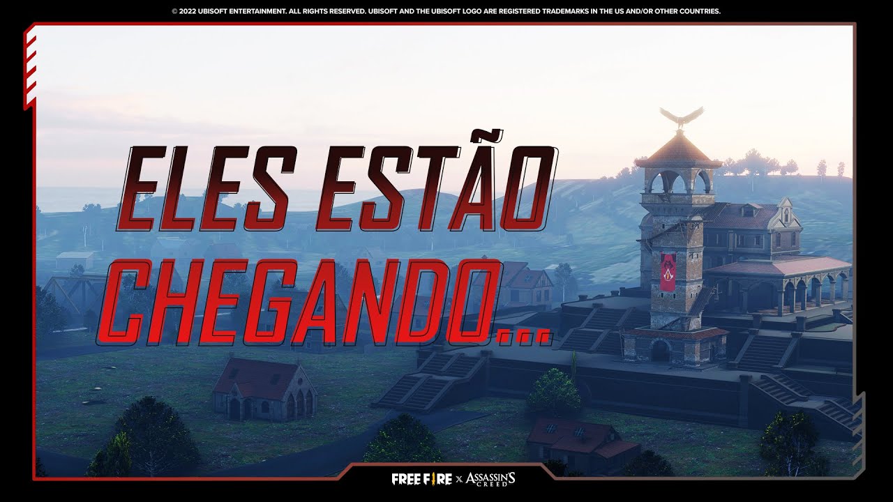 Realize o “Salto da Fé” no novo evento do Free Fire com Assassin's Creed