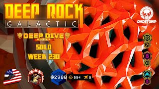 Deep Rock Galactic - Solo Engineer Elite Deep Dive [Week 230] (Dusty Axe) Hollow Bough