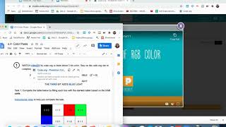 6 4 binary code for color