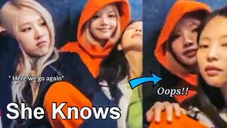SOMETHING CAUGHT ON THIS VLIVE  | JENLISA