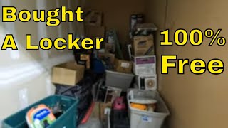 Bought a 100% FREE Storage Locker! Abandoned FREE STUFF Everywhere!