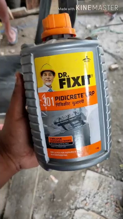 Dr Fixit 301 Pidicrete URP for Waterproofing of Septic Tanks and Bathroom #shorts