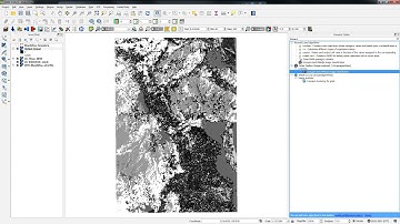 Unsupervised classification using kmeans algorithm in QGIS