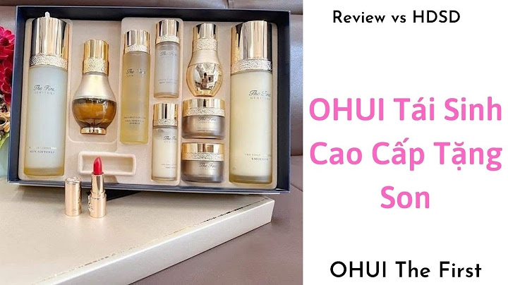 Review mỹ phẩm ohui the first