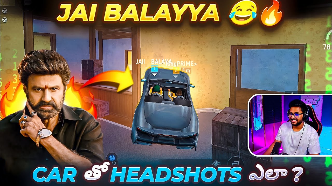 Balayya Babu In My Game  Hakker Balaya Babu     Free Fire Telugu   TEAM MBG