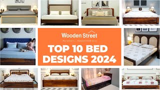 Top 10 Wooden Beds | Latest Bed Designs 2024 | WoodenStreet