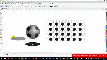 Thiết kế quả bóng bằng Corel - Corel tại Tân Kiên – Học Corel Tân Túc – Bình Chánh