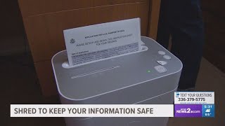 Keep your identity safe by shredding | Part 2