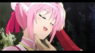 anime tickling DOG-DAYS ep7