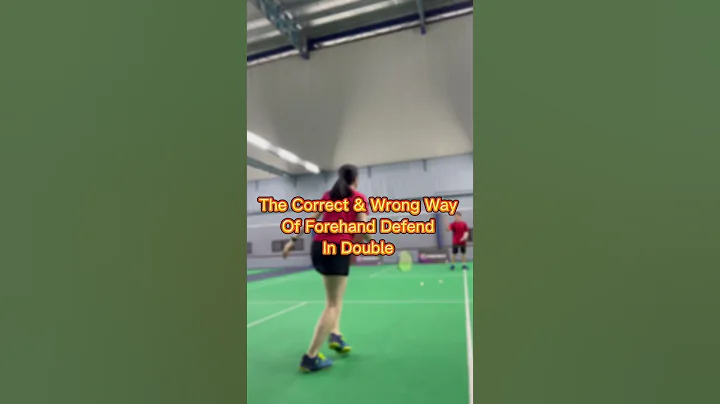 How to defend correctly at the forehand side in double - DayDayNews