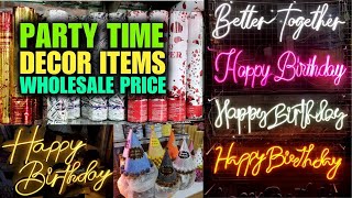 China Birthday Decoration Supplies Wholesale Market / BIRTHDAY PARTY SHOP / Cheap Birthday Supplies
