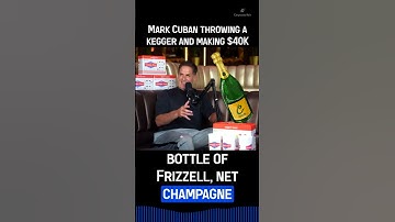 Mark Cuban throwing a kegger and making $40K