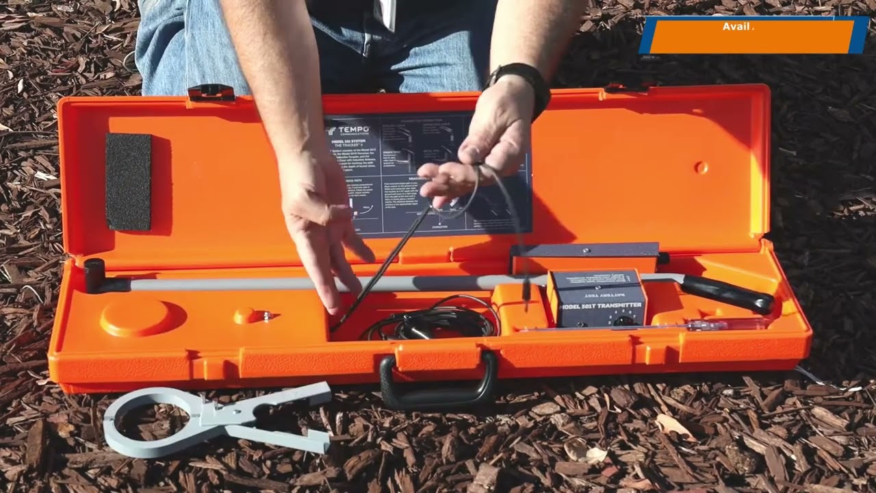 Tempo Greenlee 501 Tracker II Underground Cable and Wire Locator