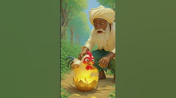 Grandfather Finds a Magical Rooster | 3D Animation Story | Kids Short Story