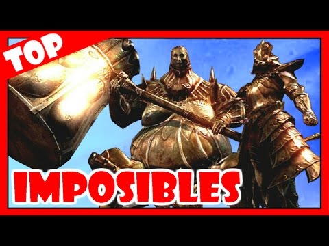 TOP 5 JEFES MAS DIFICILES de los VIDEOJUEGOS 💀 💀