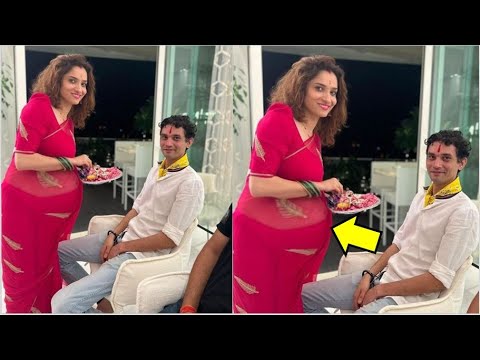 Pregnant Ankita Lokhande Celebrates FIRST Raksha Bandhan and Flaunting her Baby Bump after Marriage