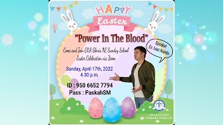 Ibadah Paskah Sekolah Minggu | Power In The Blood | Yohanes 15:13 ; Wahyu 1:5