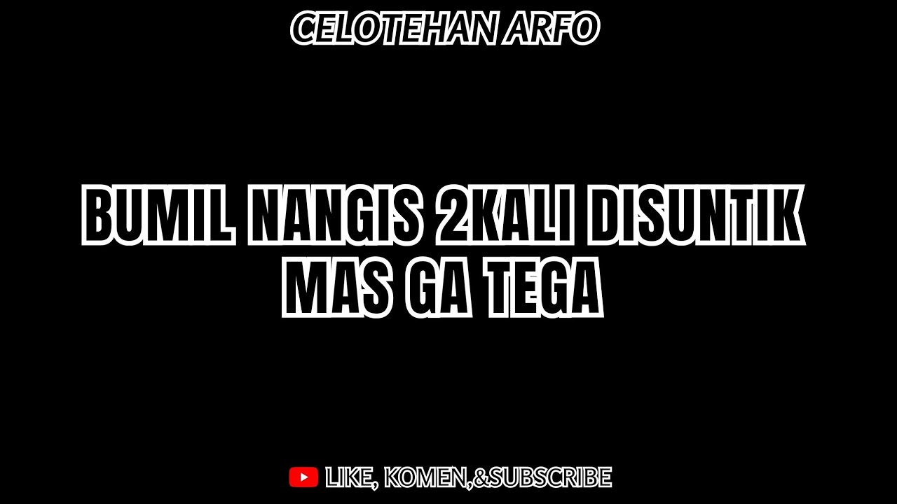 #100 BUMIL NANGIS DISUNTIK 2KALI,MAS GA TEGA|ASMR HUSBAND DOCTOR ROLEPLAY