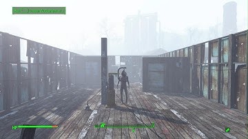 Fallout 4 Build tutorial - Settlement Shooting Range (No commentary)