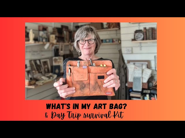 What's in My Art Bag: Portable Art Kit & Day-Trip Survival Kit