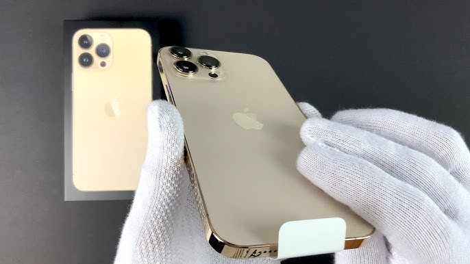 iPhone 13 Pro Max (Gold) Unboxing #aesthetic #technology #apple #casei