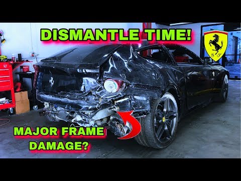 cheapest-wrecked-ferrari-ff-in-the-world-part-2-'dismantle-time''