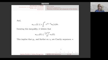 Backward stochastic differential equations with interaction. Jasmina Djordjevic