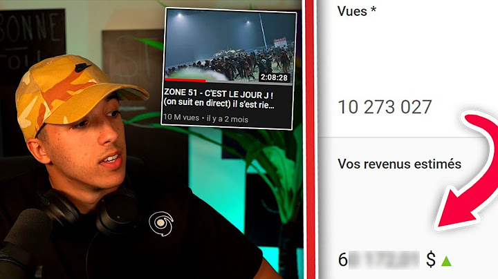 Voici combien m'ont rapportés 10 Millions de Vues sur YouTube