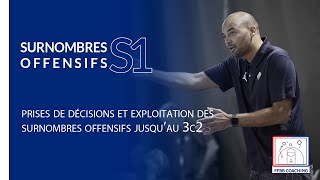 Surnombres offensifs S1 : prises de décisions et exploitation des surnombres offensifs jusqu’au 3c2