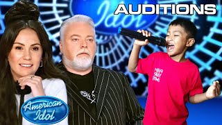 Australian idol 2024 |Air supply lonely is the night-cover child 7 years|AUDITIONS Resimi