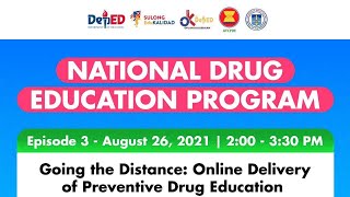 National Drug Education Program Going the Distance: Online Delivery of Preventive Drug Education