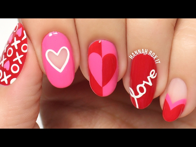5 Cute Valentine's Day Nail Art Ideas! 