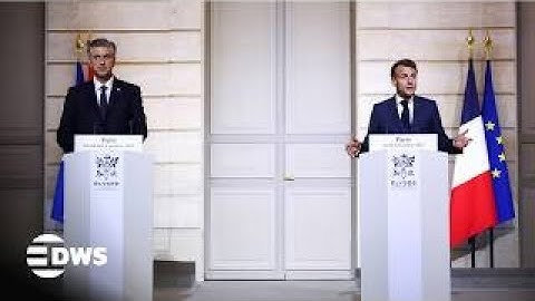 FULL MEETING: Macron & Plenković Forge Stronger France–Croatia Ties at Elysee Palace | AC15