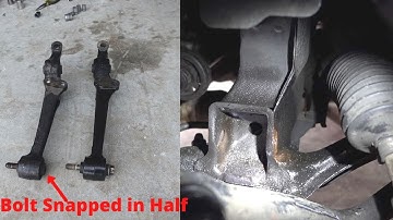 2000 Accord || Front Lower Control Arm Bolt Snapped in Half