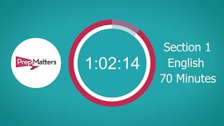 Celebrity Practice ACT Timer - 1.5x Extended Time Profile