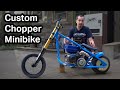 Custom Chopper Mini Bike Build