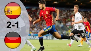 Spain 2-1 Germany | All Goals & Highlights | UEFA U21 Championship Final | FHD/720P