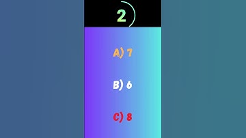 How many colors are there in a rainbow #shorts #funquizquestions